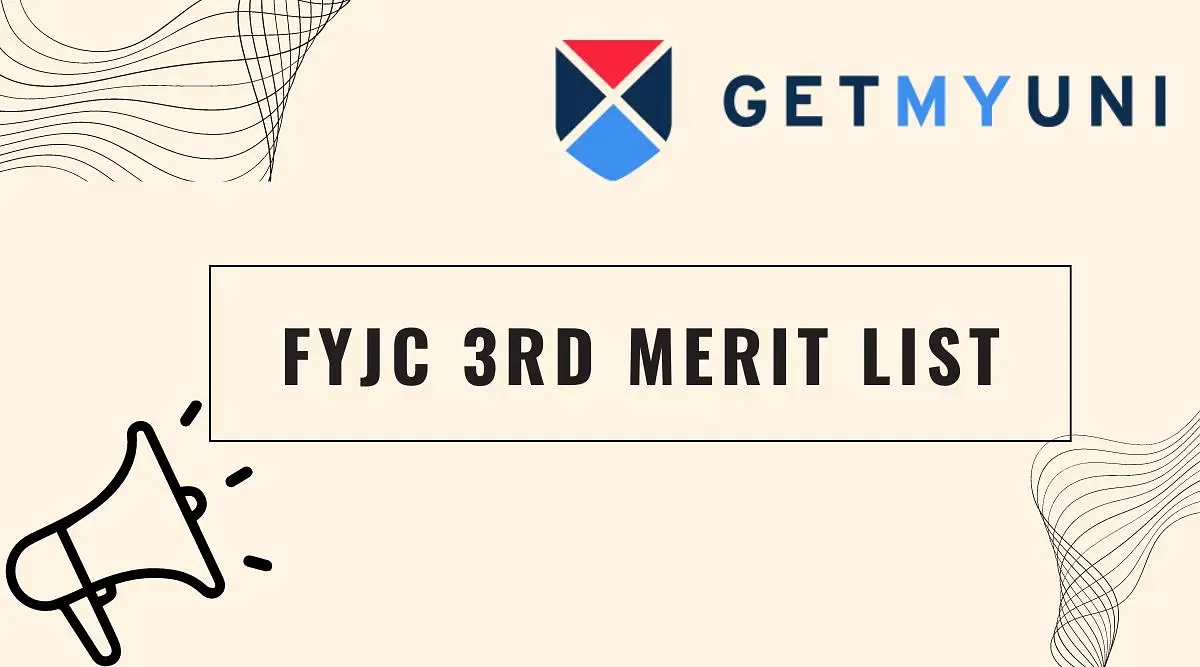 FYJC 3rd Merit List 2024 (Out): Download 11th Admission List @11thadmission.org.in