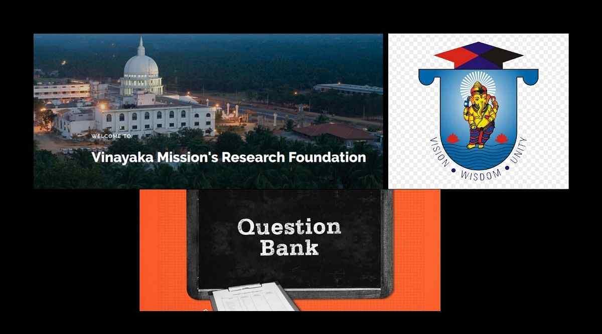 Vinayaka Mission University Question Bank | All Semester | PDF