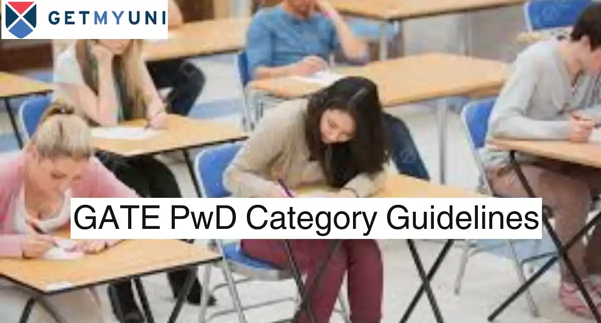 GATE 2025 PwD Category Guidelines