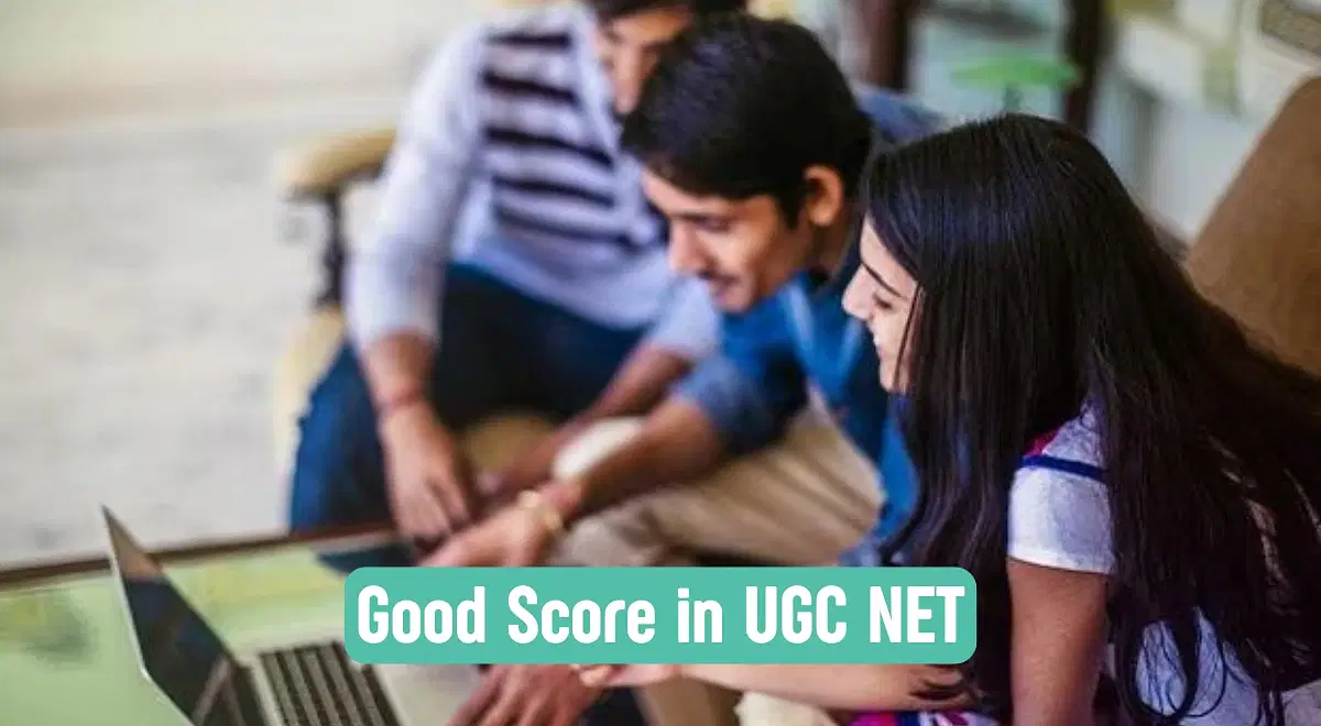 What is a good score in UGC NET?