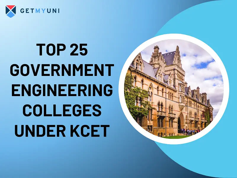 Top 25 Government Engineering Colleges under KCET 2024