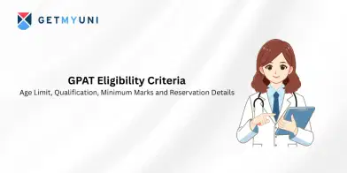 GPAT Eligibility Criteria 2026: Age Limit, Qualification, Minimum Marks and Reservation Details