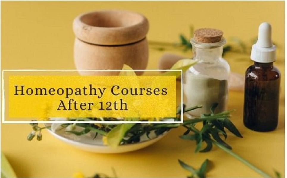 Homeopathy Courses After 12th