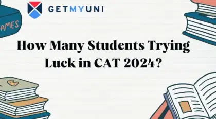 How many students trying luck in CAT exam 2024?