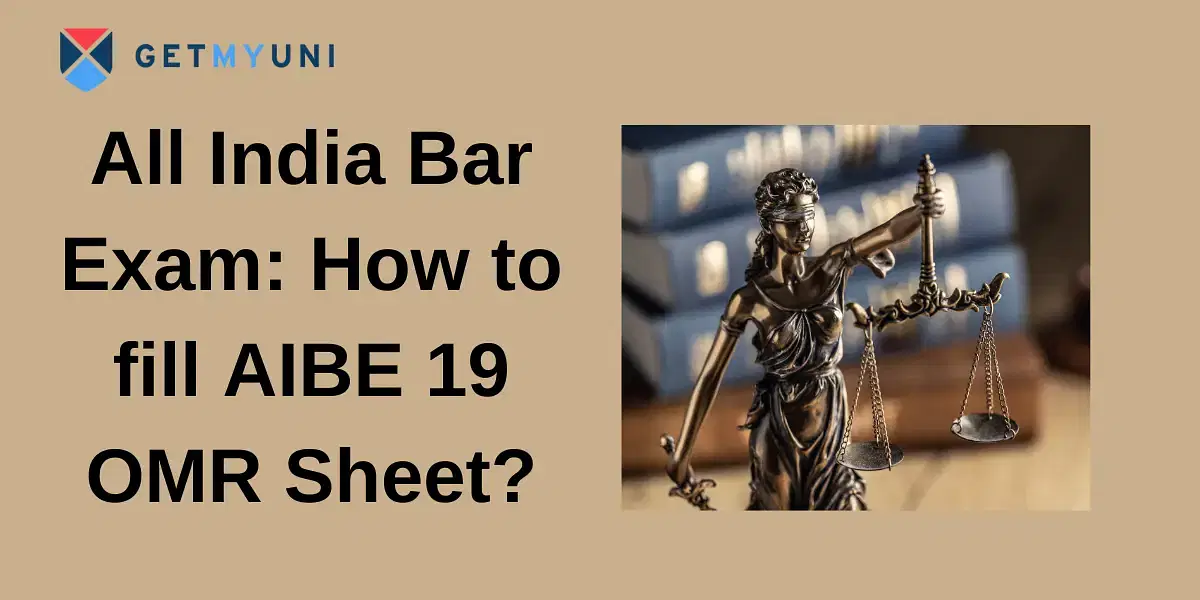  How to fill AIBE 19 OMR Sheet