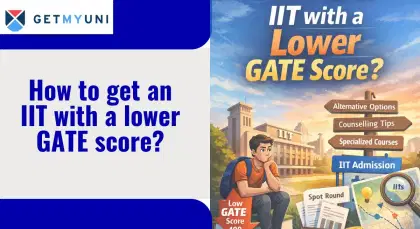 How to get an IIT with a low GATE score?