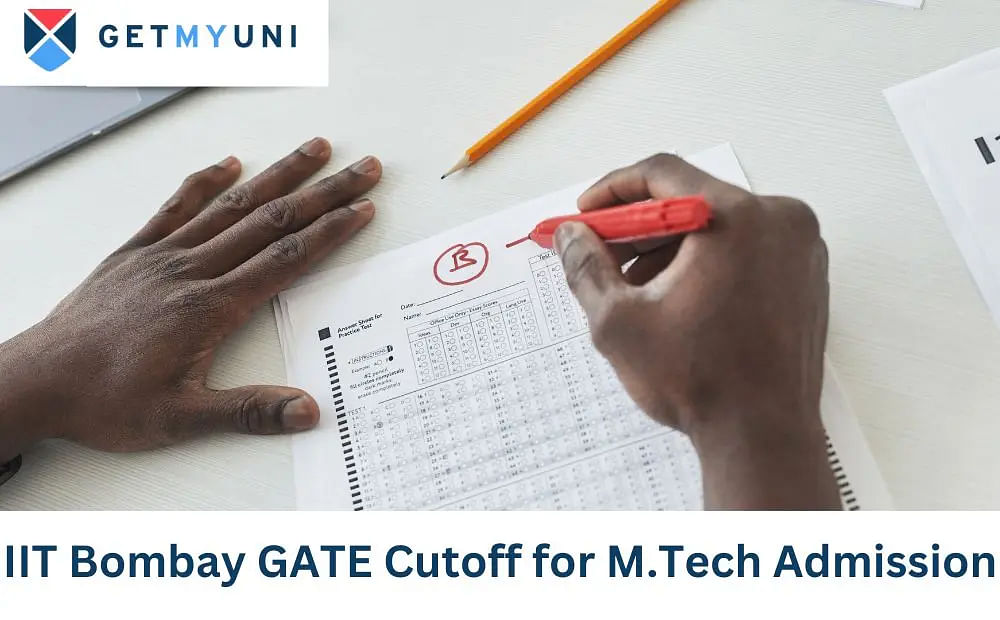 IIT Bombay GATE Cutoff 2024 for M.Tech Admission