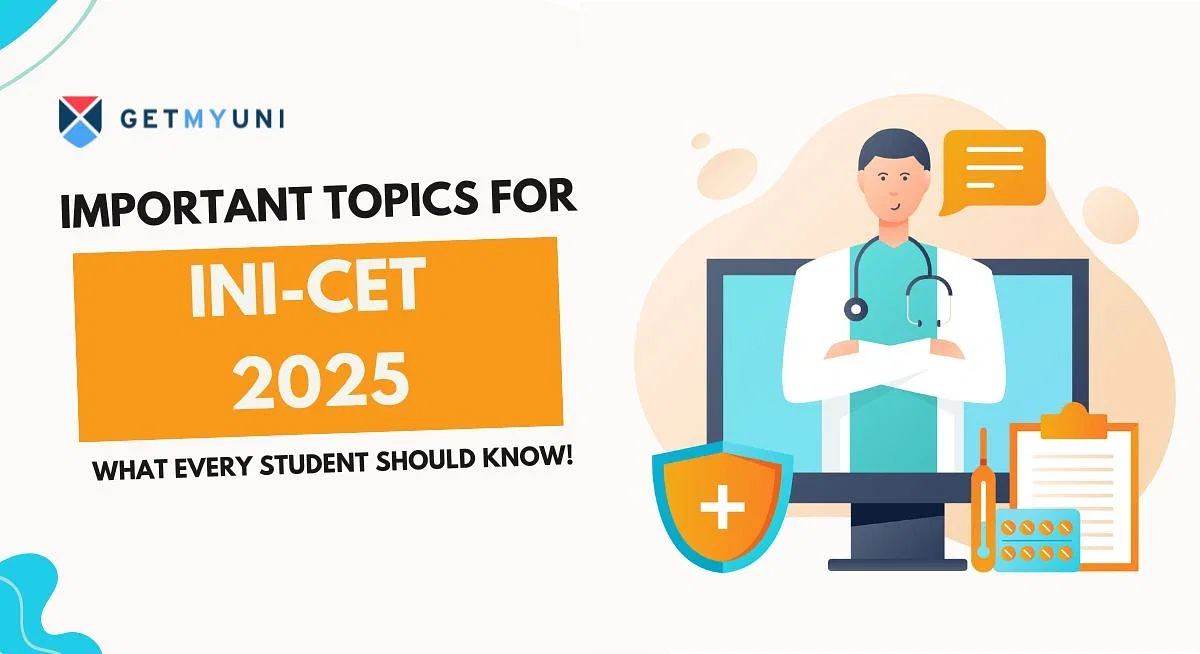 Important Topics for INI-CET  2025: What Every Student Should Know!