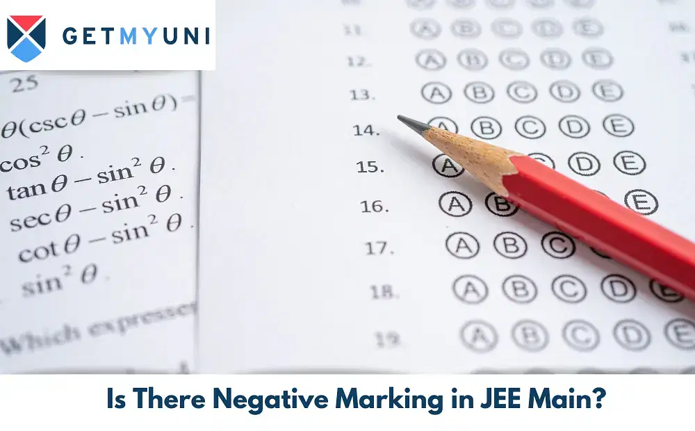 Is There Negative Marking in JEE Main 2025?