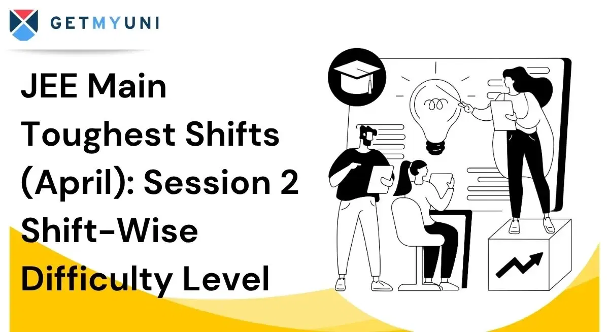 JEE Main Toughest Shifts (April): Session 2 Shift Wise Difficulty Level