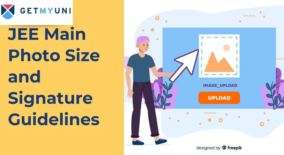 JEE Main Photo Size and Signature Guidelines 2026