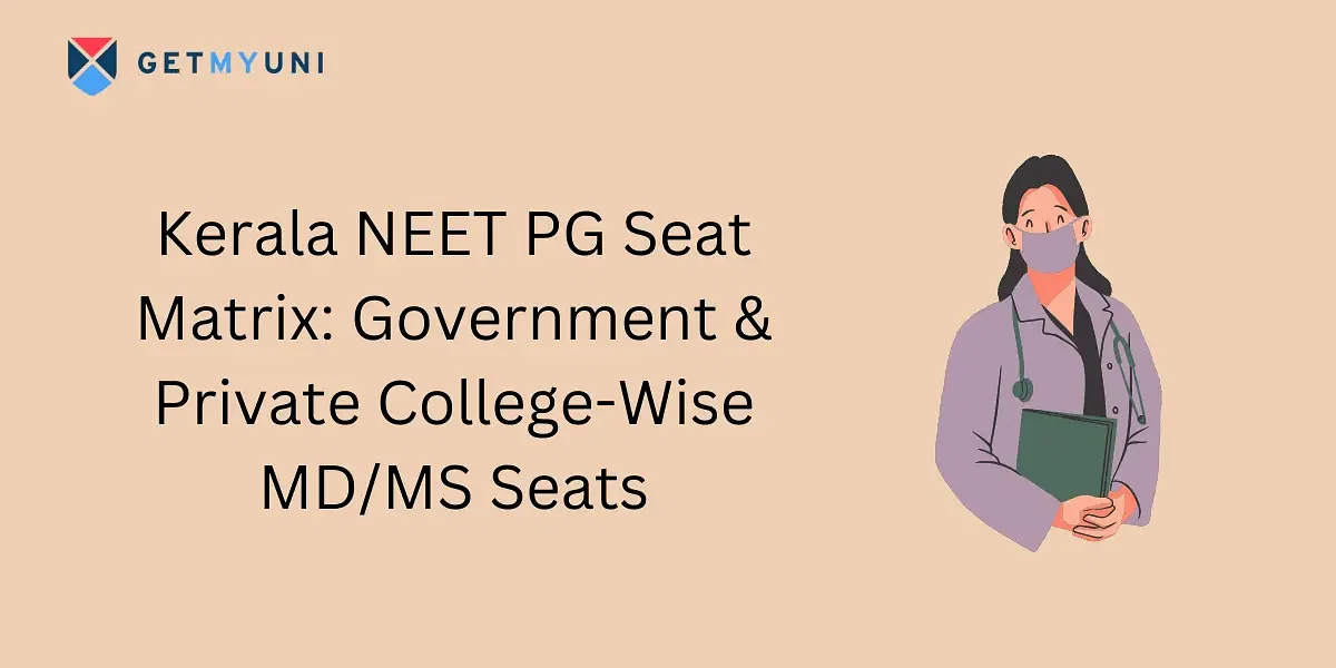 Kerala NEET PG Seat Matrix 2025: Government & Private College-Wise MD/MS Seats