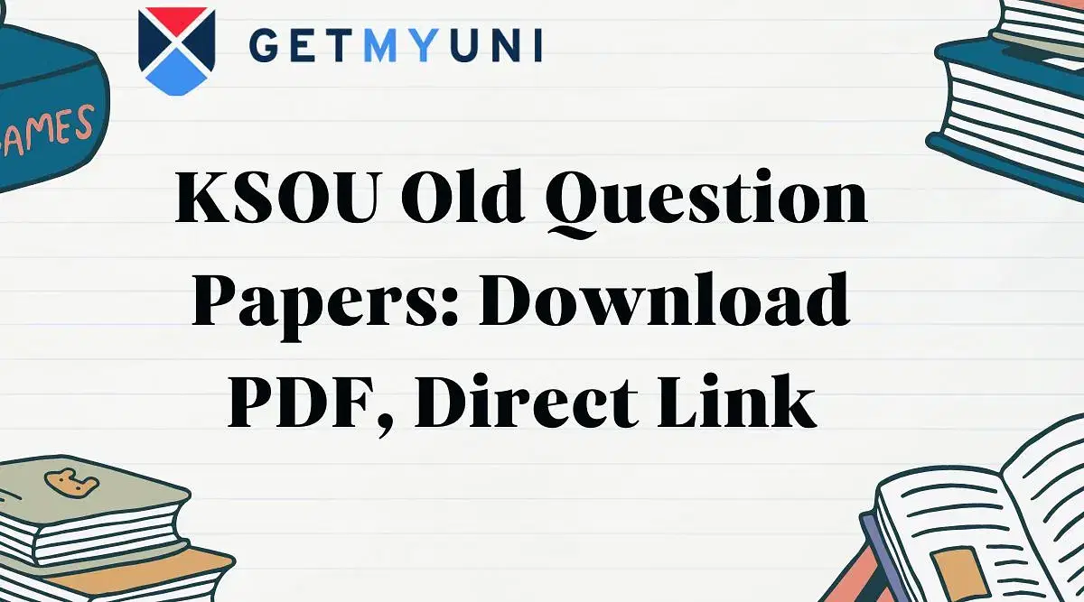 KSOU Old Question Papers: Download PDF, Direct Link