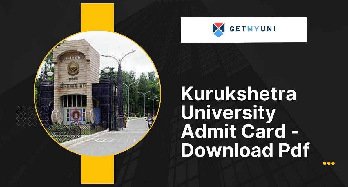 Kurukshetra University Admit Card 2024 - Download Pdf