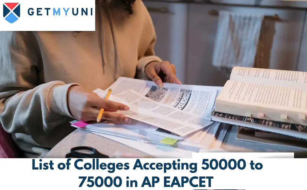 List of Colleges Accepting 50000 to 75000 in AP EAPCET 2024