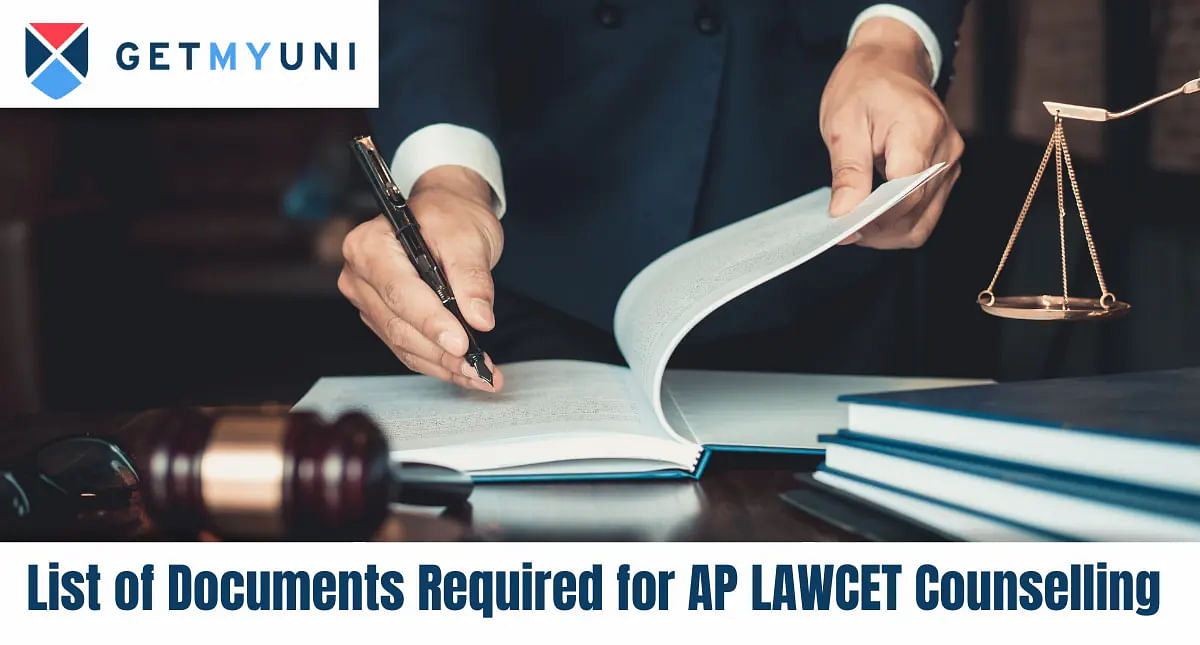 List of Documents Required for AP LAWCET Counselling 2024