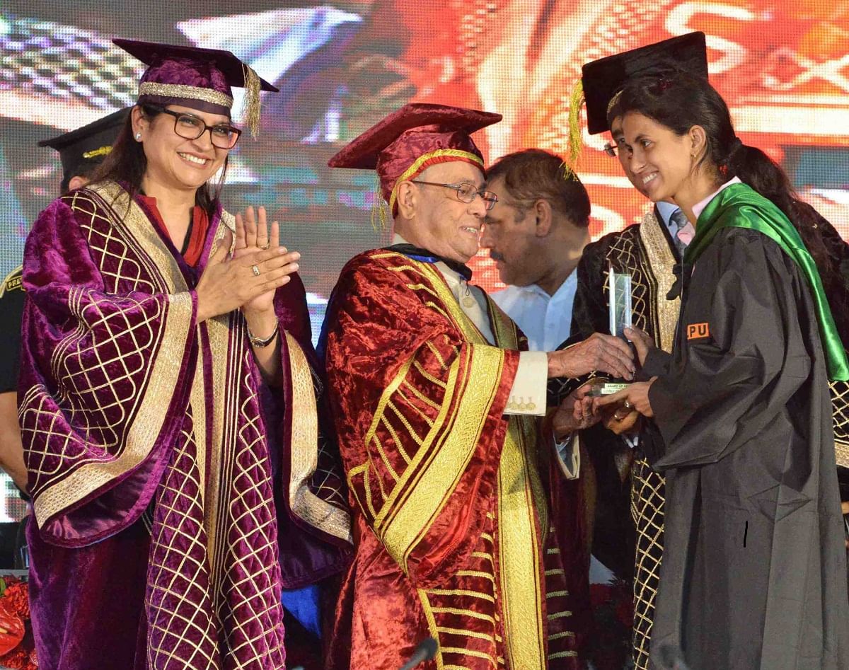 Lovely Professional University held it's 8th Annual Convocation with President of India as the Chief Guest