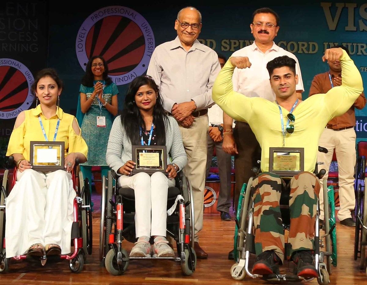 Lovely Professional University organized the 3rd Spinal Cord Injury Rehabilitation Conference
