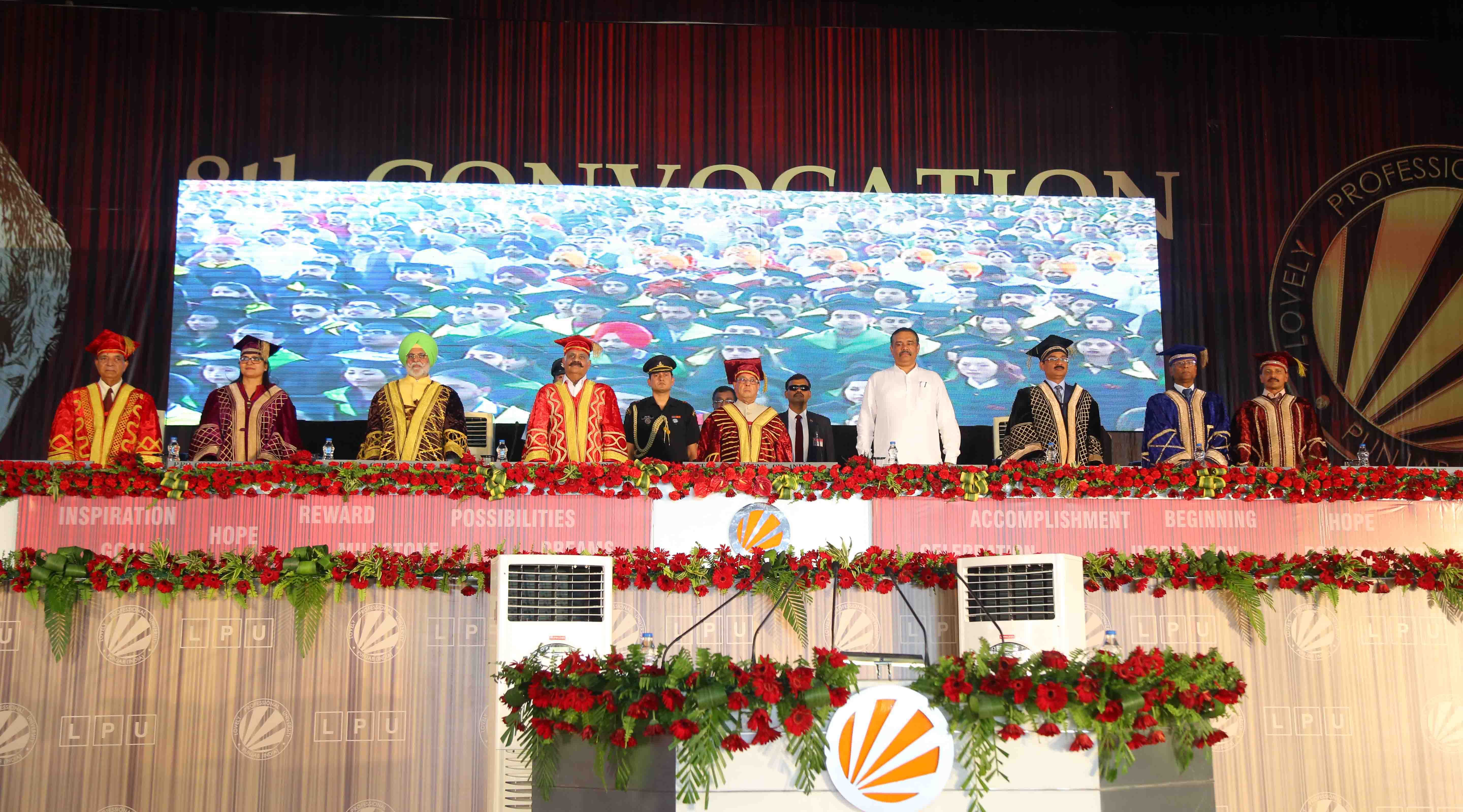 LPU confers Honoris Causa Doctorate Degree upon President  of India Padma Vibhushan Shri Pranab Mukherjee