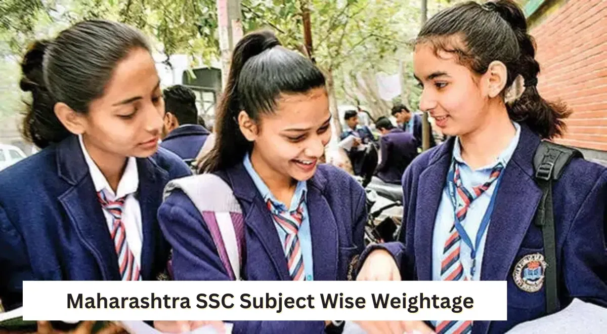 Maharashtra SSC Subject Wise Weightage 2026 - Check chapter wise ...
