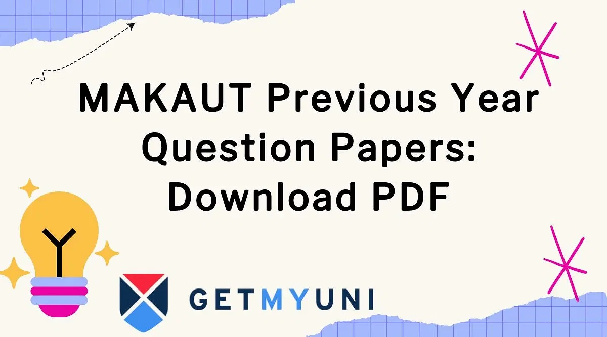 MAKAUT Previous Year Question Papers: Download PDF