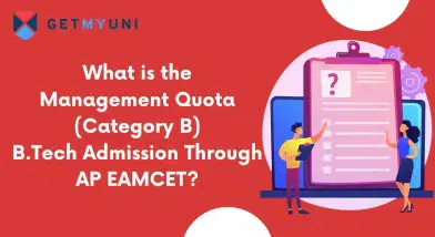 What is the Management Quota (Category B) B.Tech Admission Through AP EAMCET 2025?
