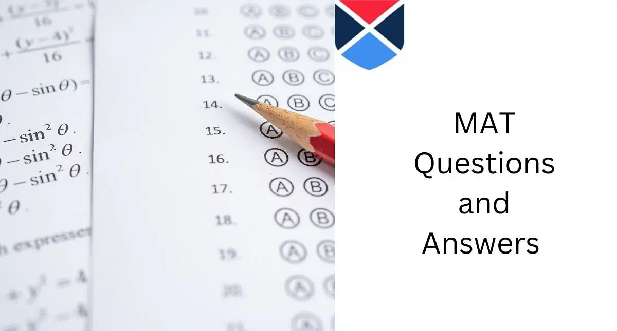 MAT Questions and Answers: Subject-Wise Details