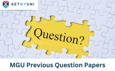 MGU Previous Question Papers: PDF Download