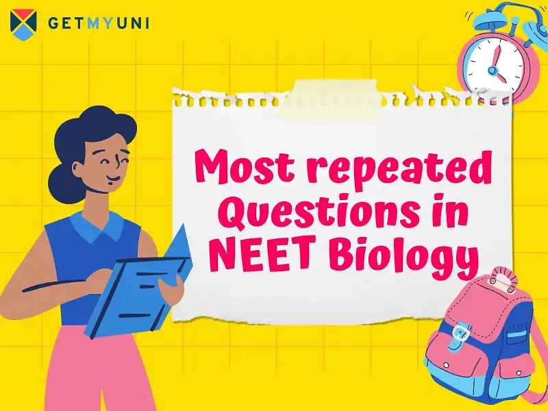 Most repeated Questions in NEET Biology