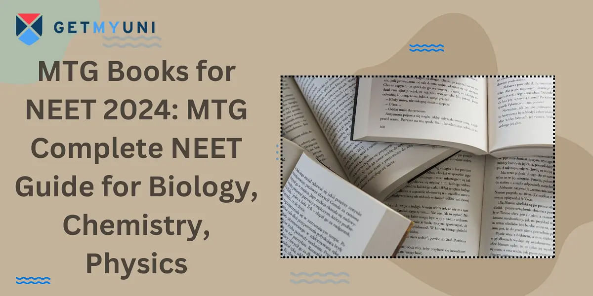 MTG Books for NEET 2024: MTG NEET Guide for Biology, Chemistry, Physics
