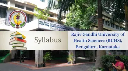 Rajiv Gandhi University of Health Sciences Syllabus 2026: Download PDF