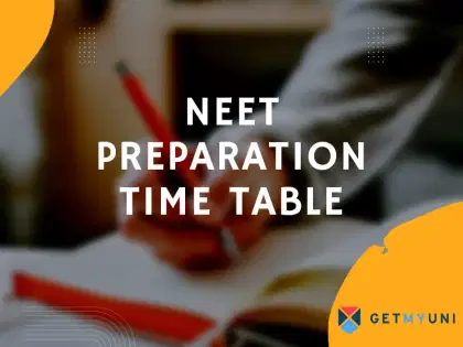 NEET Preparation Time Table 2025: Strategy, Resources, Pattern