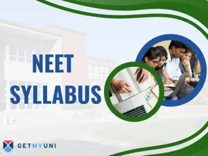 NEET Syllabus 2025 by NTA (Out) - Download Subject wise PDF