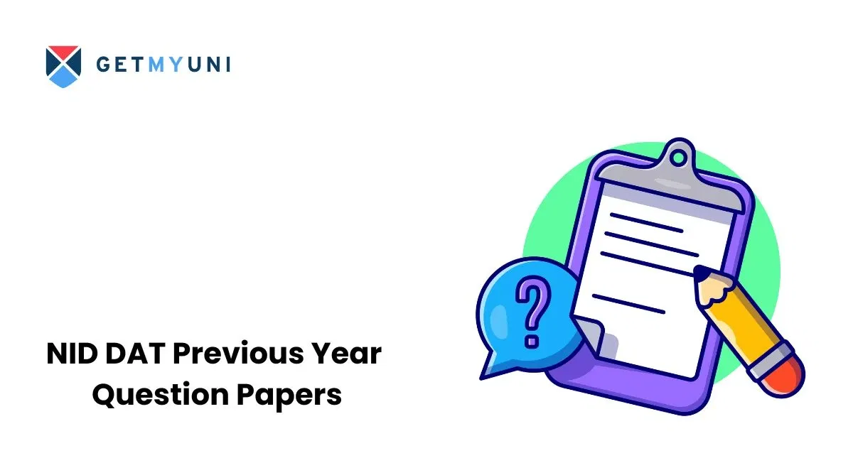NID DAT Previous Year Question Papers: Download PDFs
