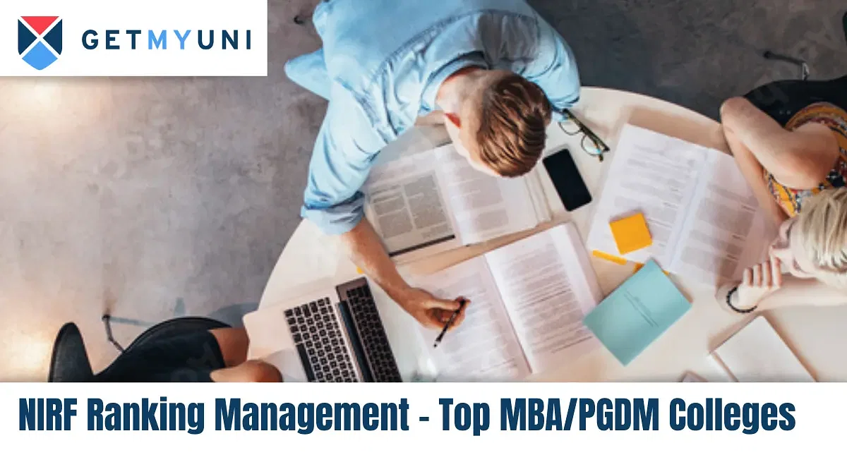 NIRF Ranking 2024 Management Top 10 MBA/PGDM Colleges Getmyuni