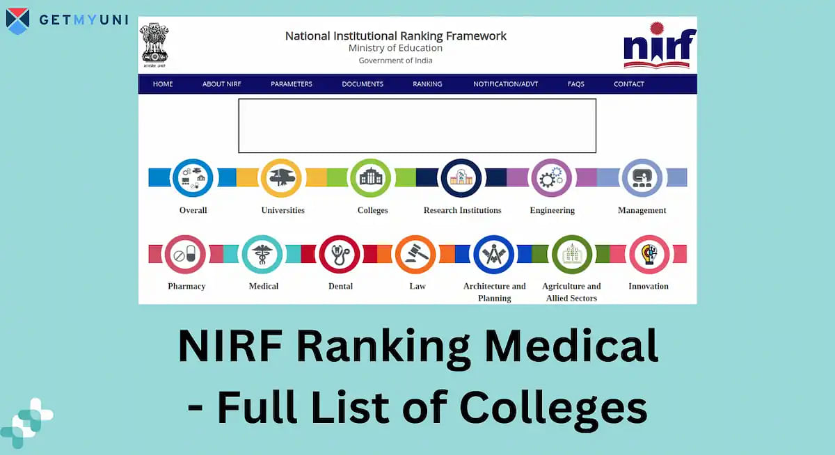 NIRF Ranking 2024 Medical - Full List of Colleges