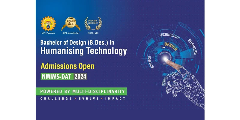 Admission to NMIMS School of Design’s AICTE-Approved 4-year B.Des (Humanising Technology) Program Is Now Open