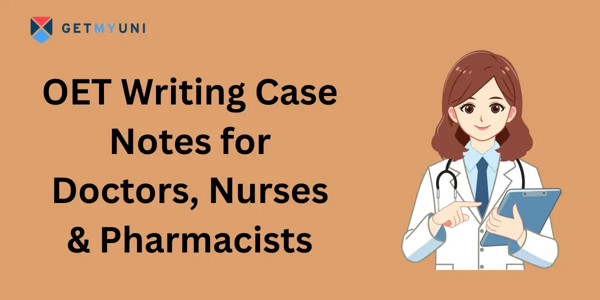 OET Writing Case Notes for Doctors, Nurses & Pharmacists