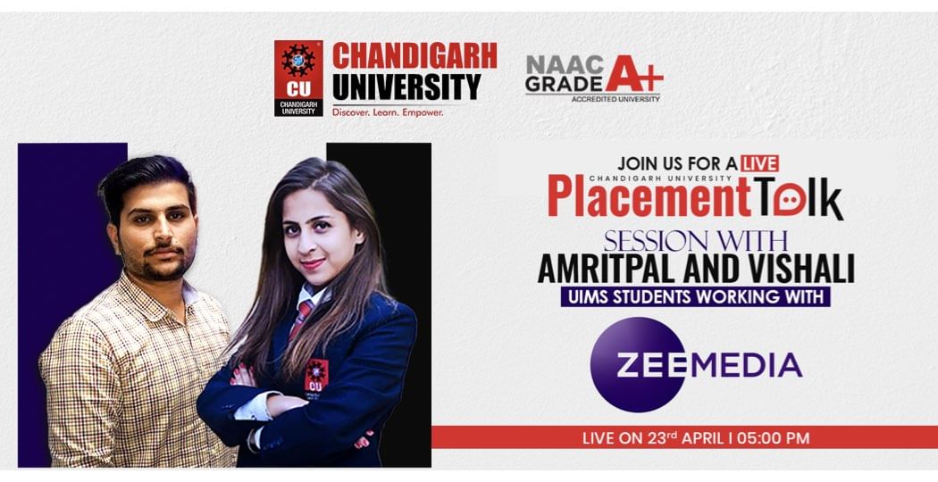 Placement Talk With Young Journalists From CU Placed At ZEE
