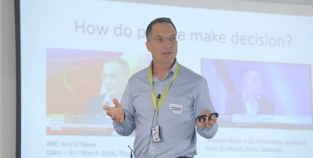 Seminar on the Connection Between Neuroscience & Leadership at SP Jain Global