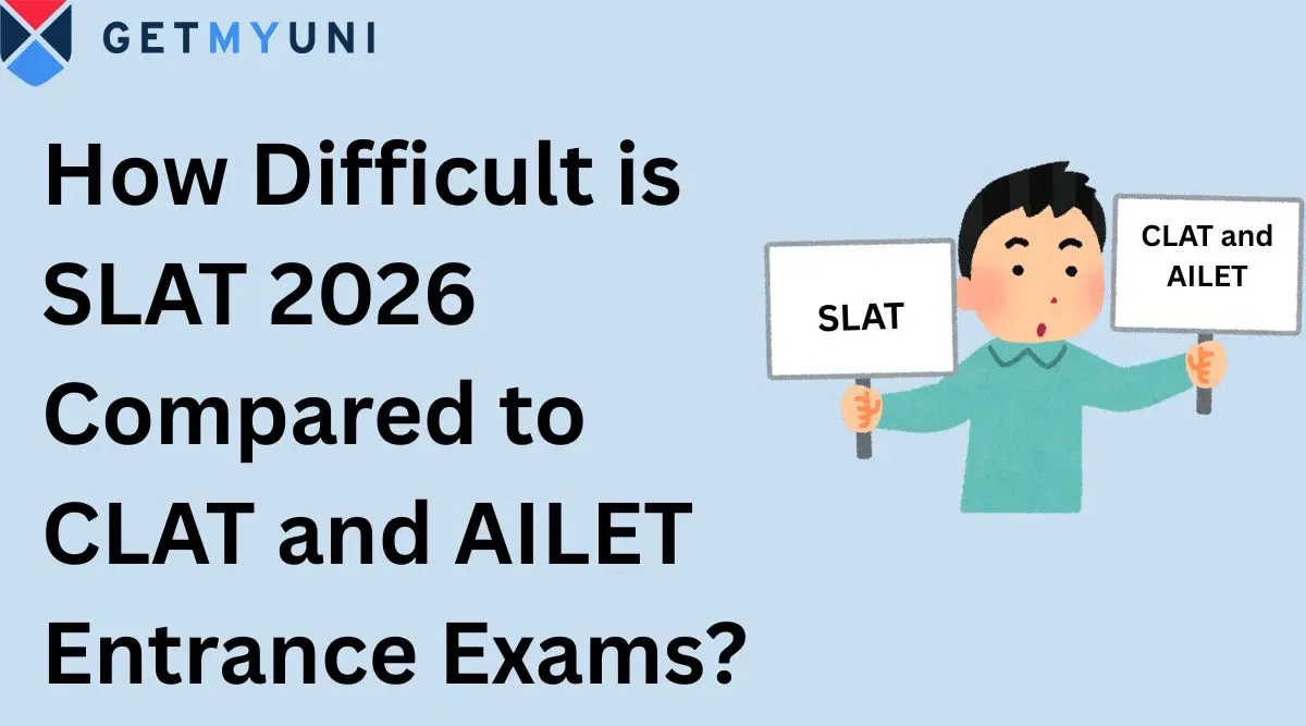 How Difficult is SLAT 2026 Compared to CLAT and AILET Entrance Exams?