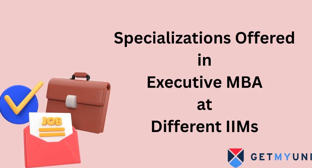 Specializations Offered in Executive MBA at Different IIMs in 2025