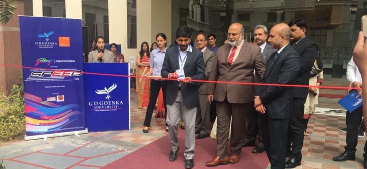 Speed 2018, A Grand 4th National Level Student Project Exhibition by GD Goenka University