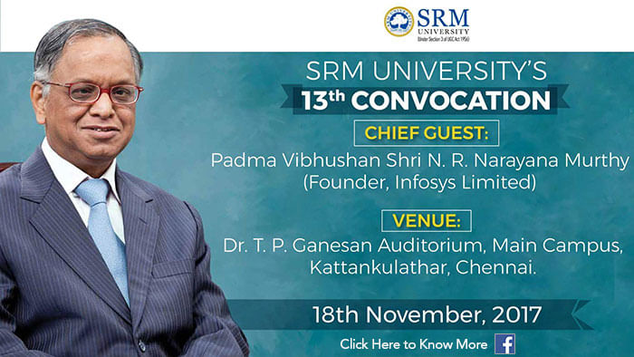 Stage set for 13th SRM University Convocation