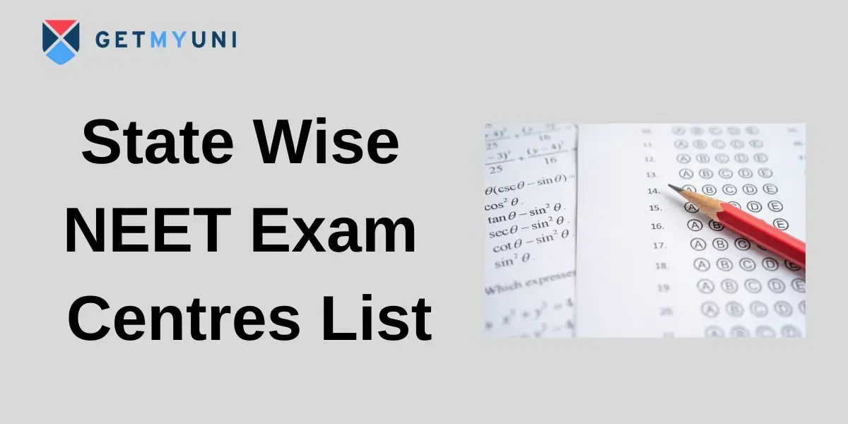 State Wise NEET Exam Centres List