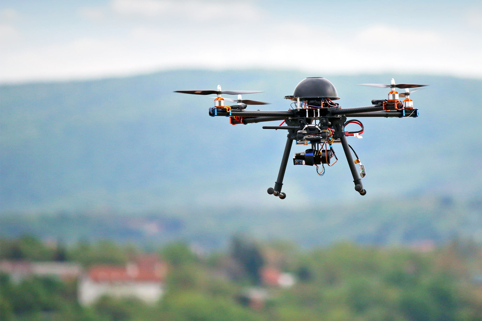 Students of Maharashtra Institute of Technology compete in the Game Of Drones