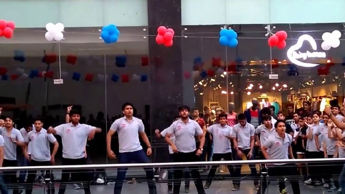 Students perform Nukkad Natak and Flash Mob in GT Towers