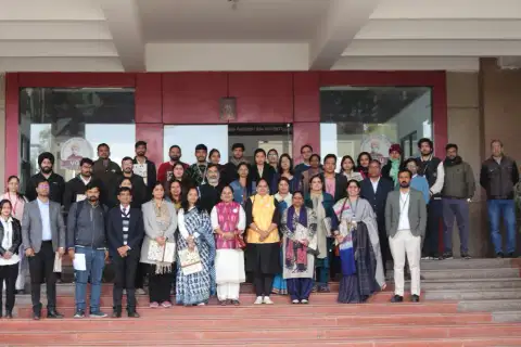 NPTEL Awareness Workshop Successfully Organized at VGU Jaipur in Collaboration with IIT Bombay