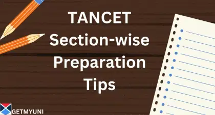 TANCET Section-wise Preparation Tips 2026: Best Books, Topper's Schedule