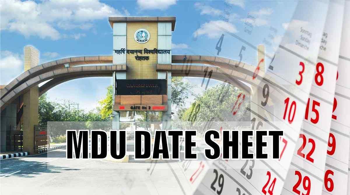 MDU Date Sheet 2024 [Released] 